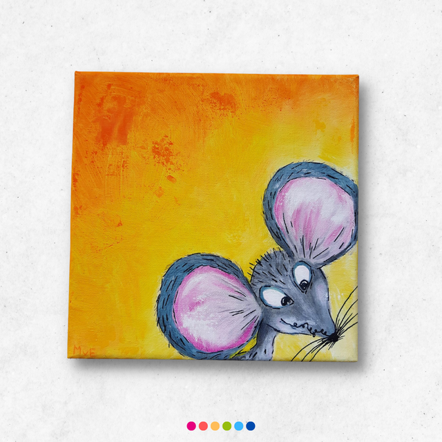 Muis | Schilderij
