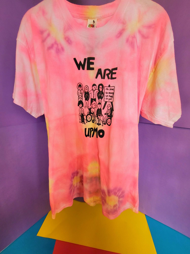 Tie-Dyed We Are Upmo T-Shirt 