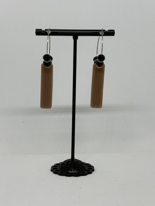 Boucles d’oreilles "Soft Glam" - Ref : 789