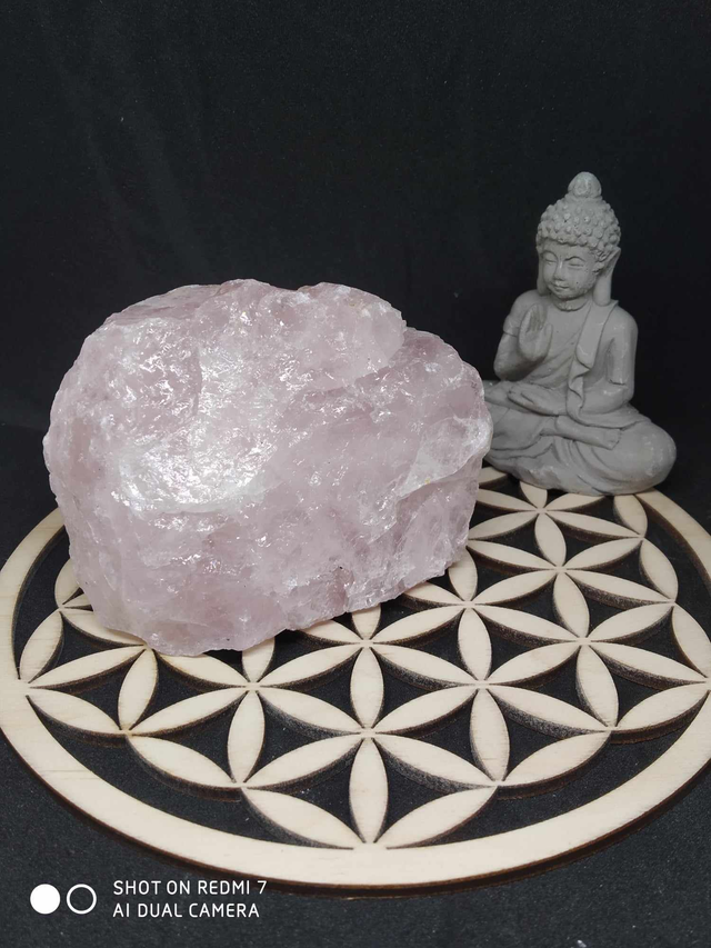 Quartz rose  292gr