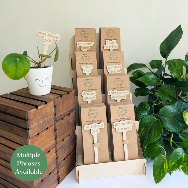 Wooden Plant Markers