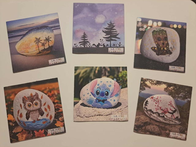 Magnets souples carrés