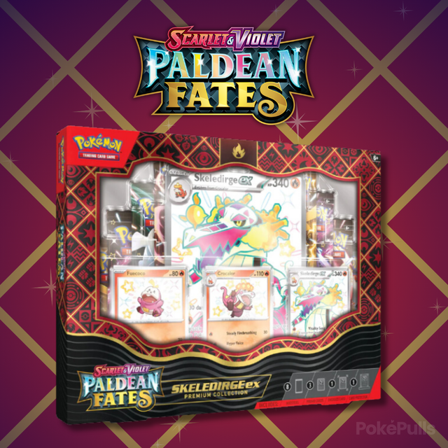 Pokémon TCG: Paldean Fates - Premium Collection (Skeledirge)