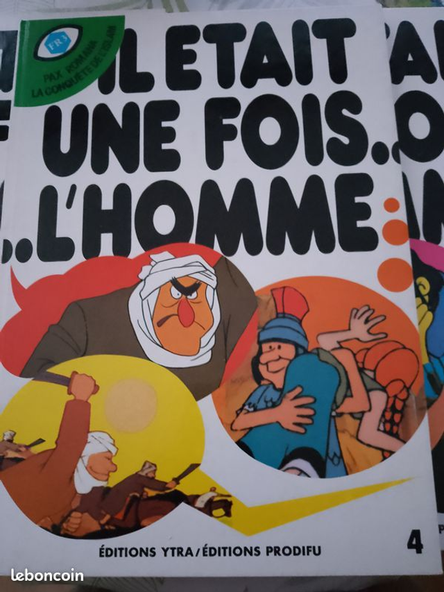 Il était une fois... L'Homme... 1ère édition originale, 1979 - n° disponibles
