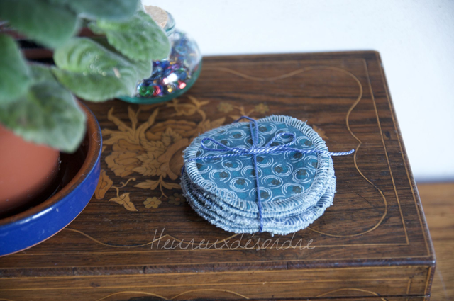 Lot de disques démaquillants