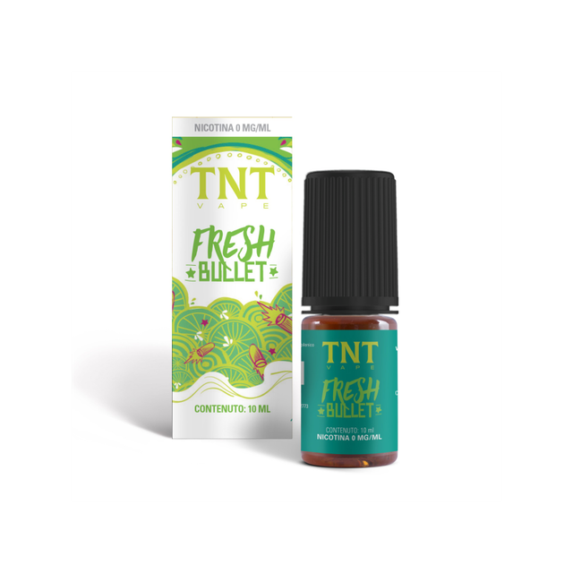 TNT Booms Fresh Bullet Liquido pronto 10ml 0mg EAN645760090870