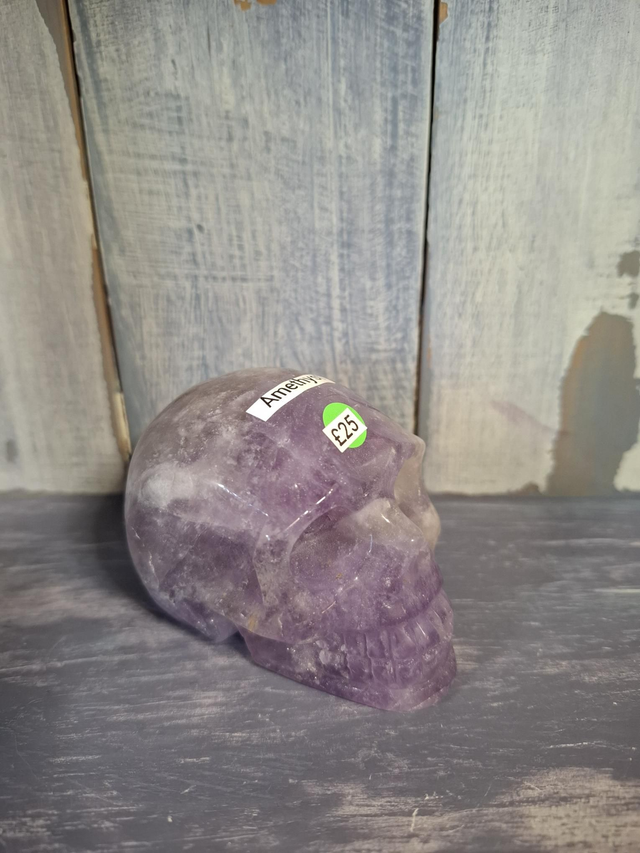 Amethyst Skull