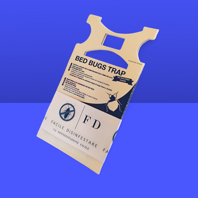 10 Pz. Bed Bugs Trap Facile Disinfestare