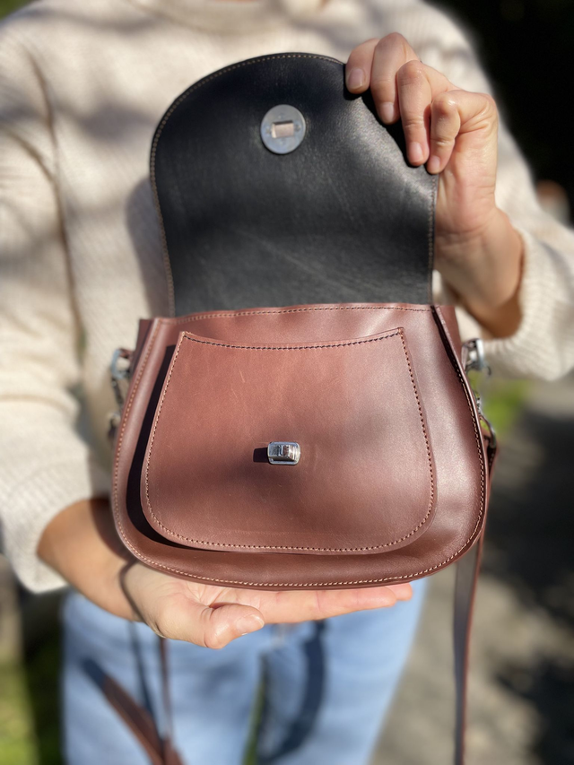 Baroudeuse Cuir Marron