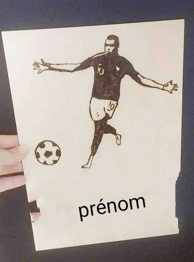 Tableau prénom + Mbappé