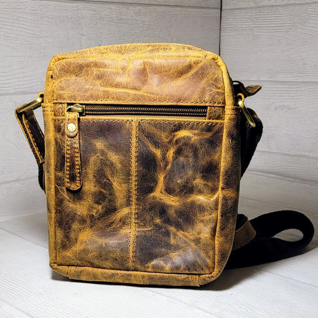 Handtasche mittelgroß Naturleder