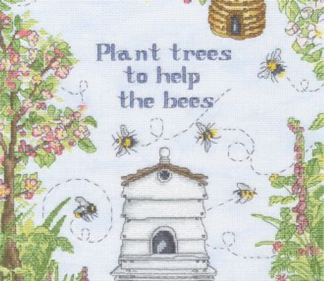 Help the Bees by Bothy Threads