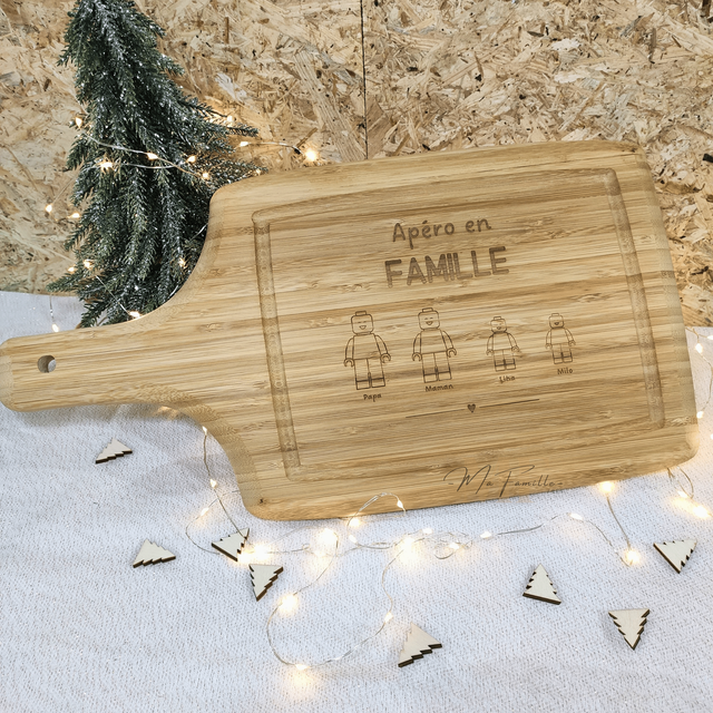 Planche bambou - Apéro en FAMILLE