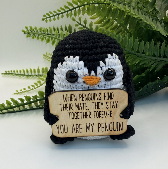 Crocheted Penguin