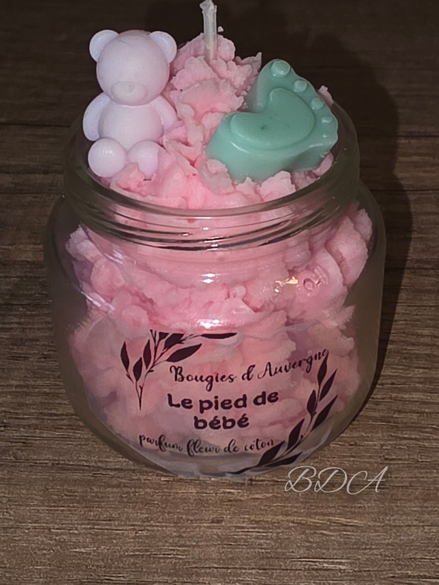 Le pied de bébé parfum fleur de coton