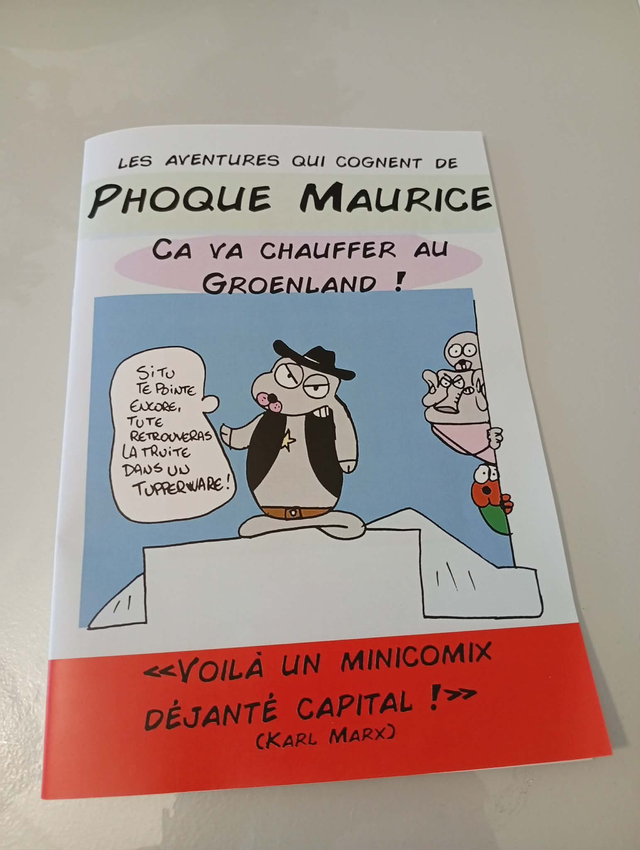 Phoque Maurice contre Tromp ! (Minicomix)