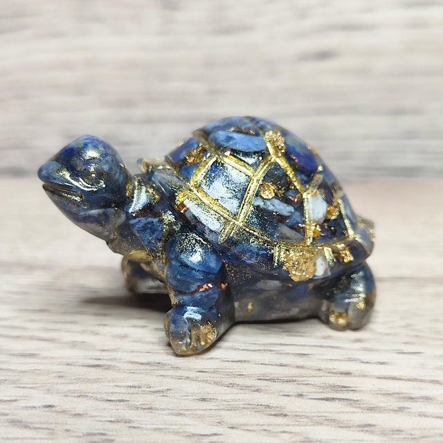 Orgonite petite tortue sodalite