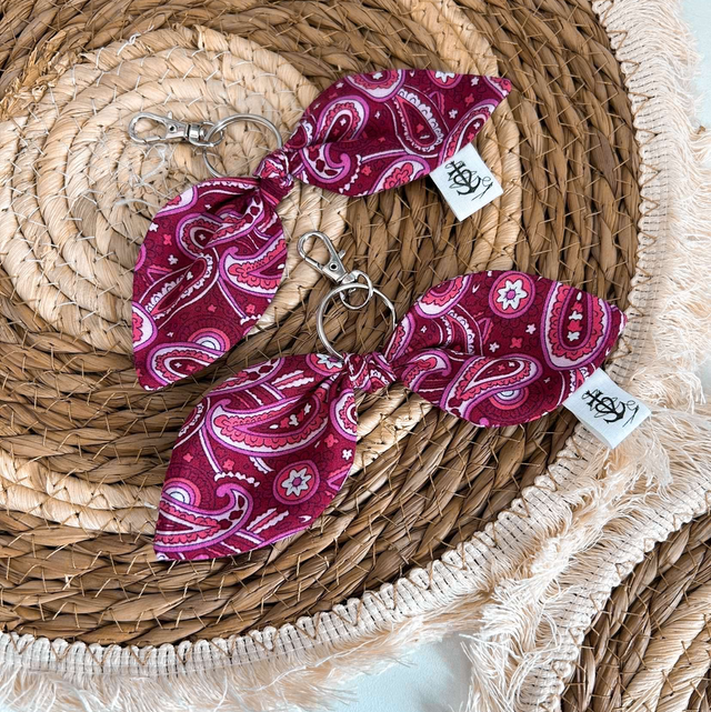 Porte clefs - Paisley Rose