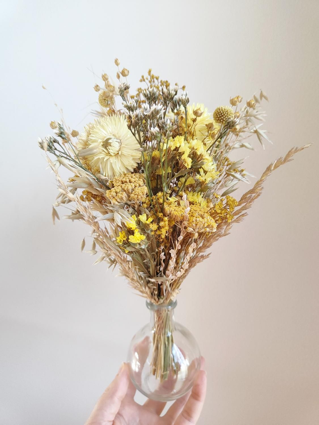 Bouquet avec vase - Solène 