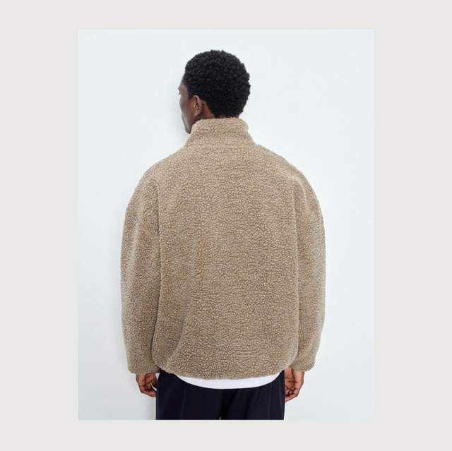 American Vintage Jacket Hoktown Melange Nutmeg