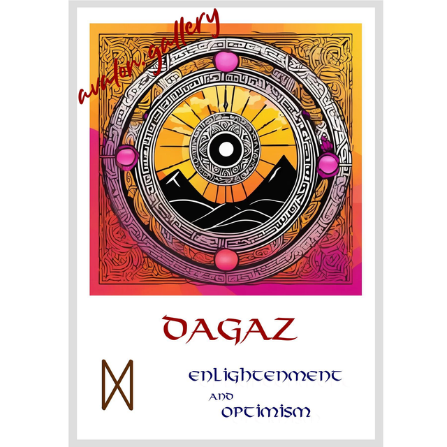23. Dagaz - Enlightenment and Optimism
