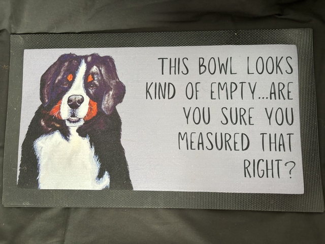 Food Mat. Bar Runner