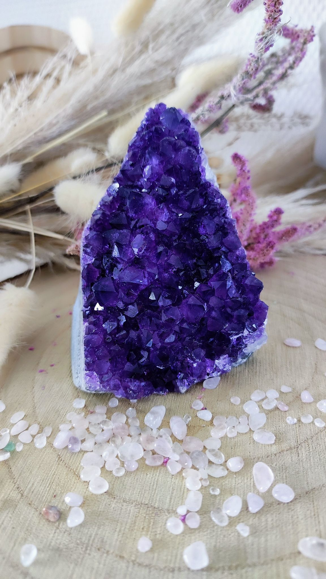 Géode Améthyste AA+
