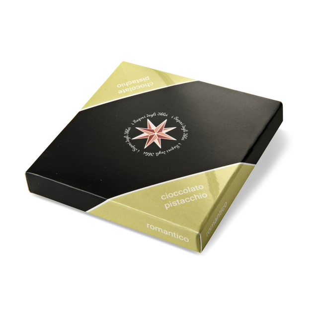 Cioccolato Pistacchio • Romantico - Cioccolato artigianale