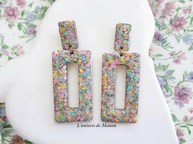 Boucle d&#039;oreille &quot;Carole &quot; 