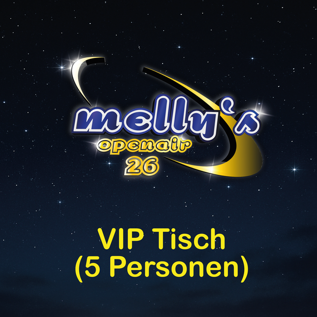 VIP Tisch klein (inkl. 5 VIP-Tickets)