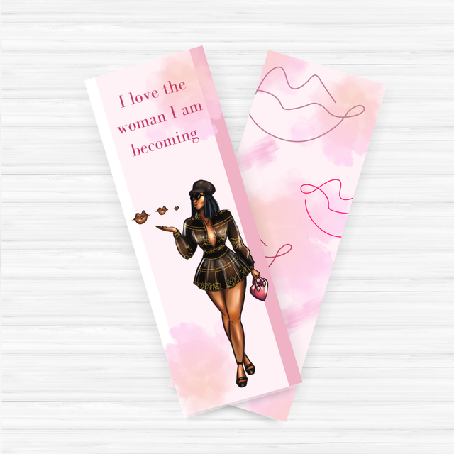 I love the woman...  Marque-Page