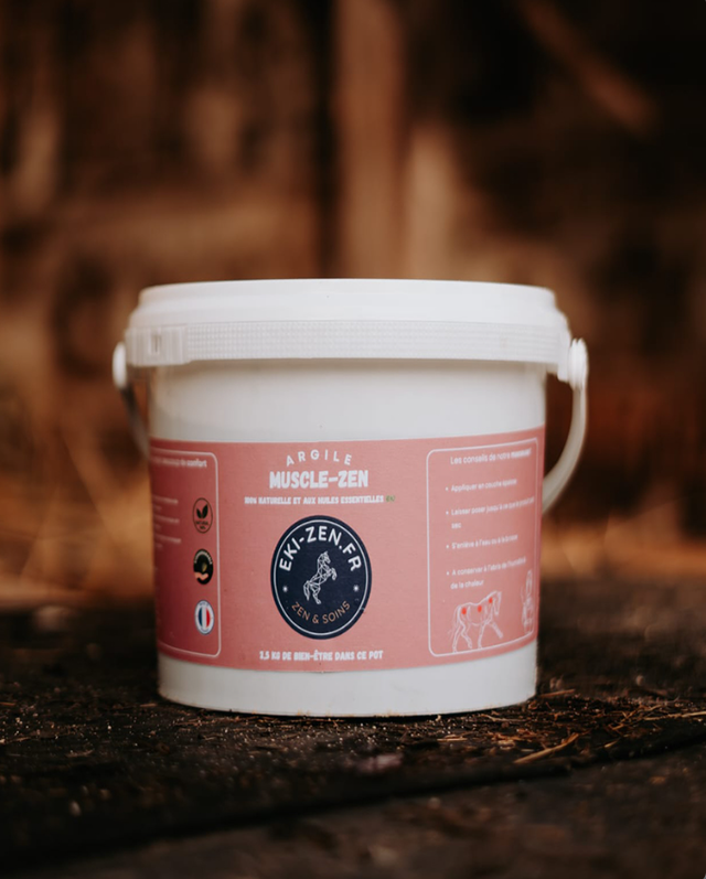 MUSCLE-ZEN – Cataplasme d’argile soulage muscles et articulations