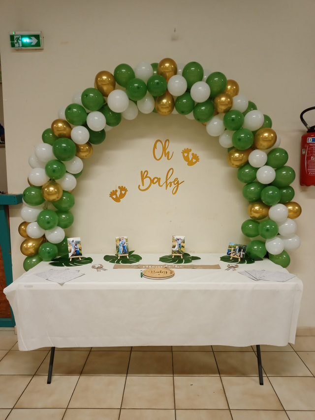 Arche à ballon avec ballon aux choix