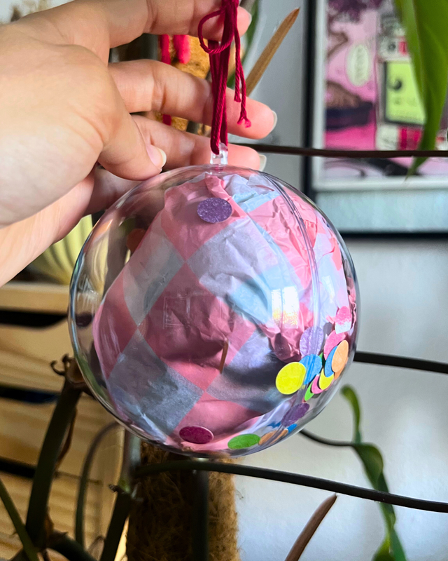 Boule de Noël surprise | Charm/ bijoux de sac en crochet au hasard du destin