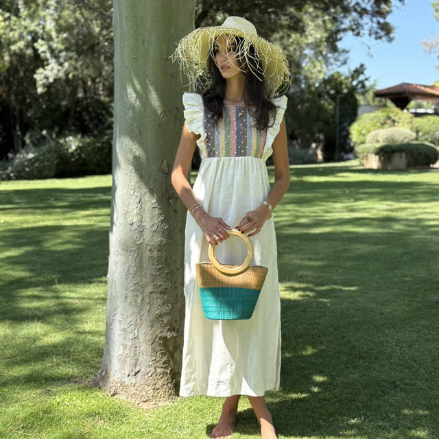 2.1 Vestido lino Nuditos con crudo 