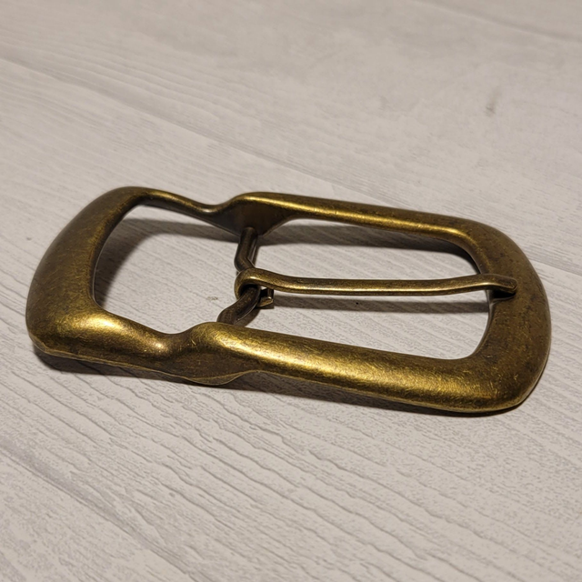 DoppelGürtelschnalle Messing 39mm