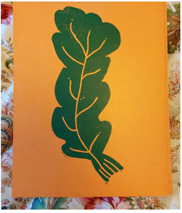 Estampe originale - SPIRE - the power of Nature _ 1.🌱