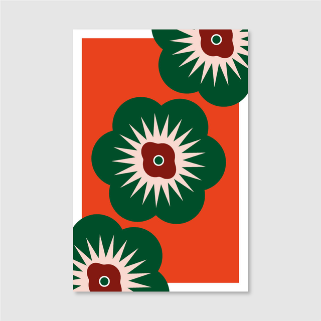 Passiflore, carte double 