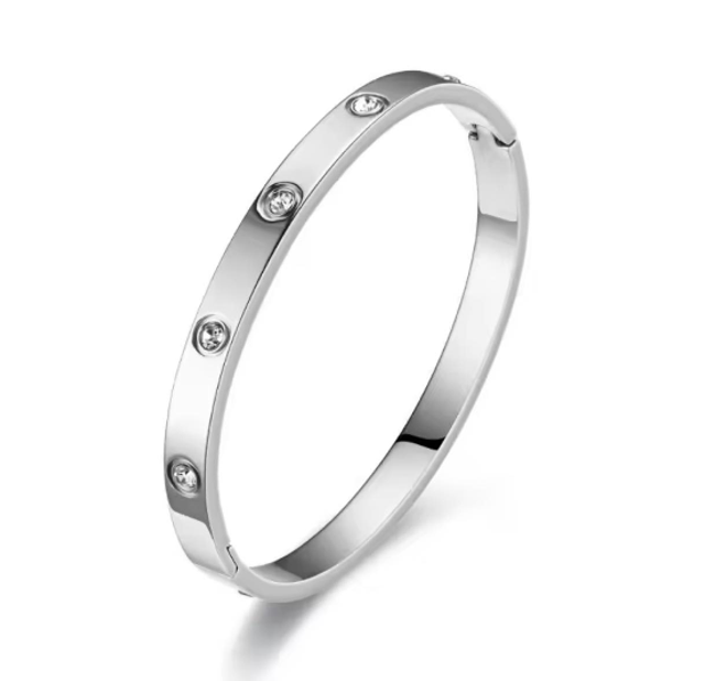 Crystal Bangle - Small Fit