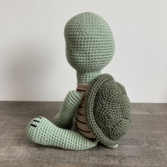 Peluche Willy la Tortue au crochet