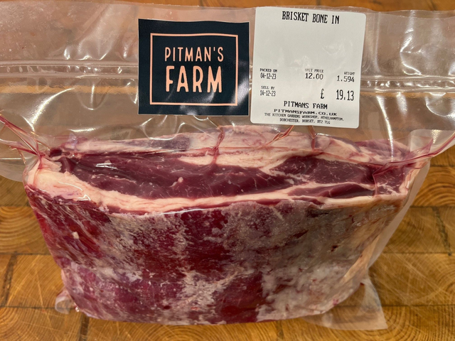 Brisket of Beef on the Bone