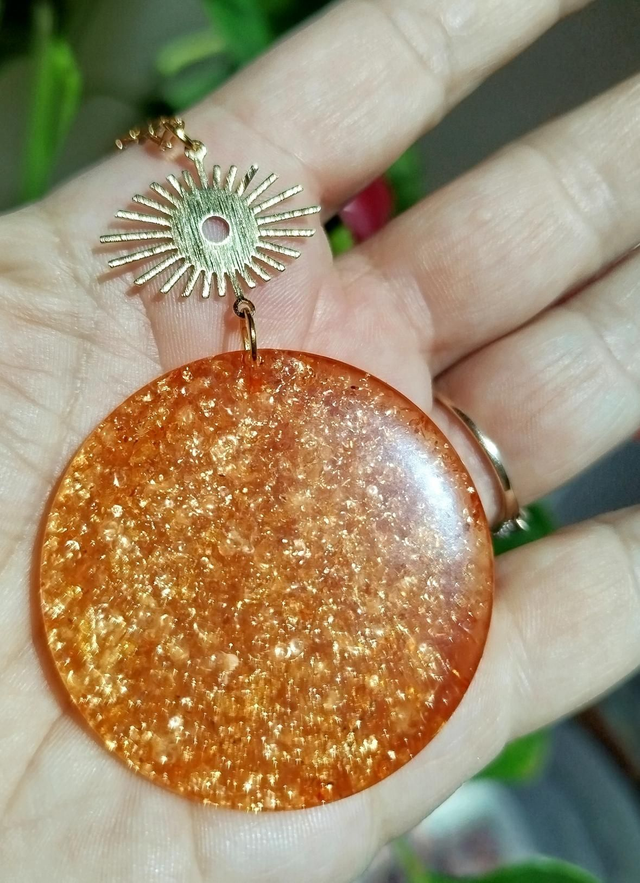 Pendentif Reflet Doré