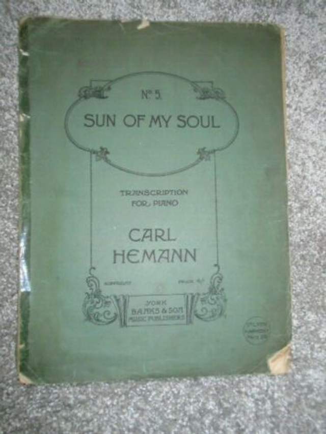 Sun of My Soul Carl Hemann Sheet Music