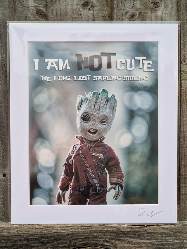 I am not cute ! ( Groot ) 