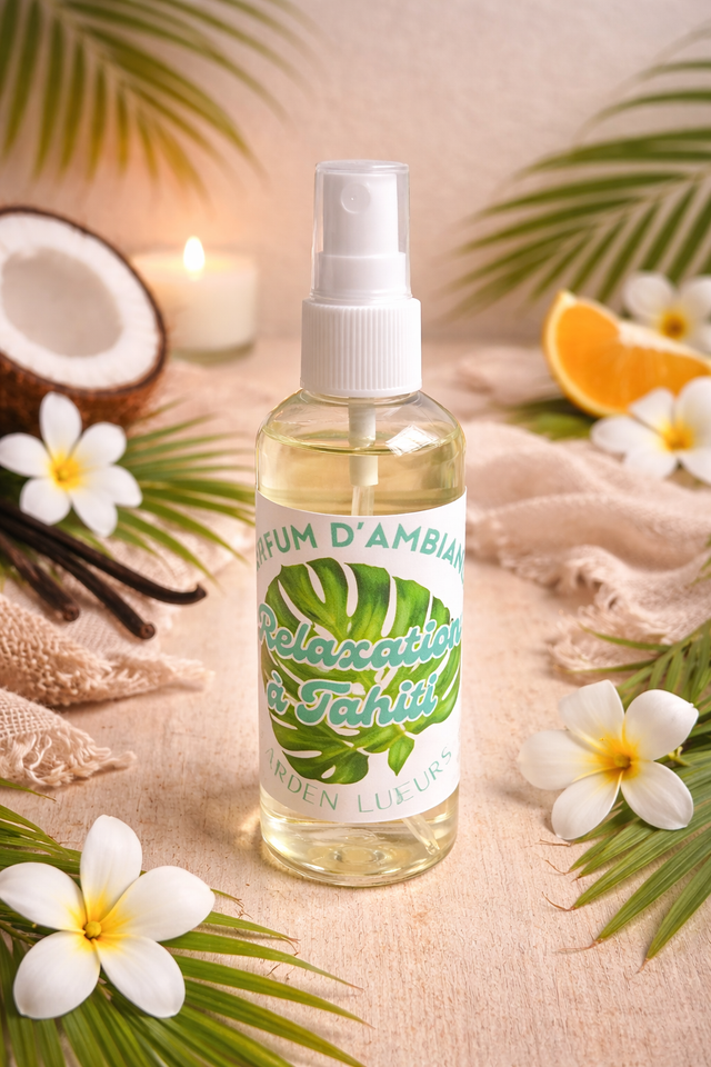 Parfum d’ambiance Relaxation à Tahiti