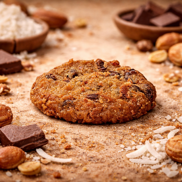 Sablés chocolat au lait et noix de coco