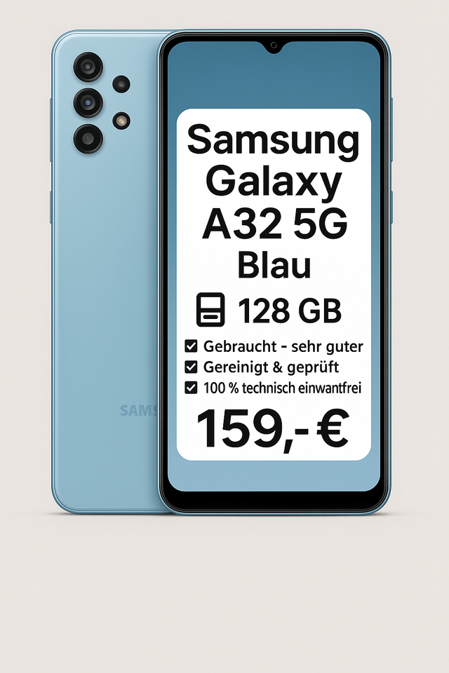 Samsung Galaxy A32 5G – 128 GB – Blau