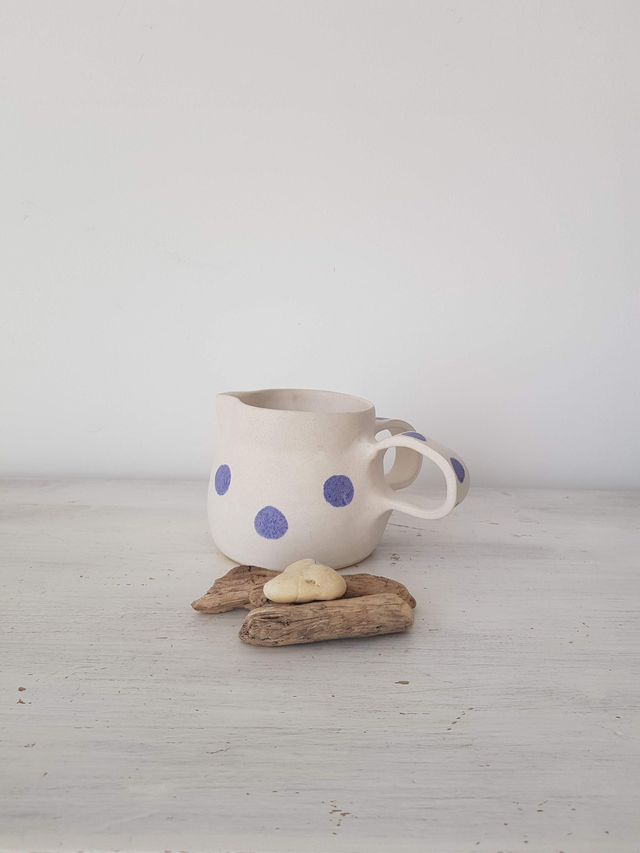 Carafe papillon effet lavande (taille M)