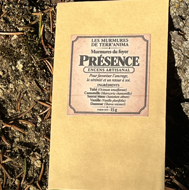 Encens "PRÉSENCE"