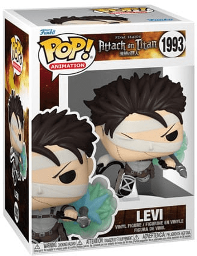 Funko - ATTACK ON TITAN - POP Funko 1993 - Levi
